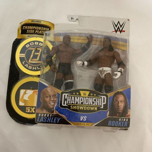 WWE Championship Showdown Series 2 Bobby Lashley Booker T Basic Wrestling Figure - Picture 3 of 3